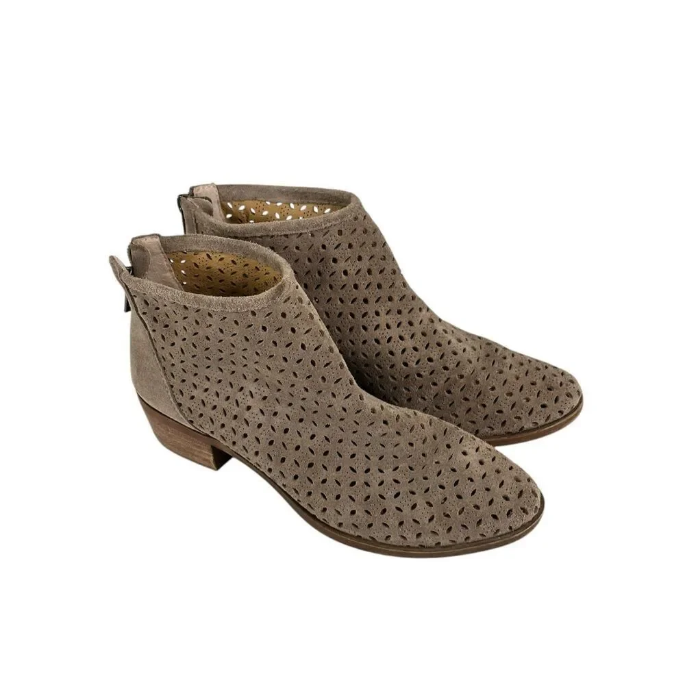 Lucky Brand Taupe Bergyn Boot Women’s Size 8 - Picture 2 of 11